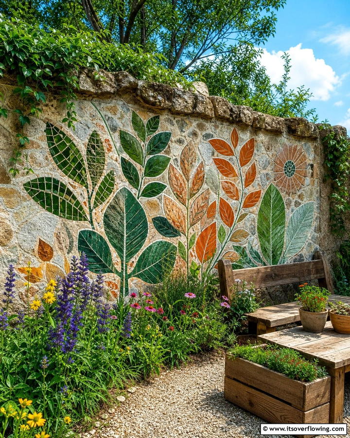 Eco Friendly Murals for Green Gardens - 21 Garden Mural Ideas to Transform Outdoor Walls Artistically