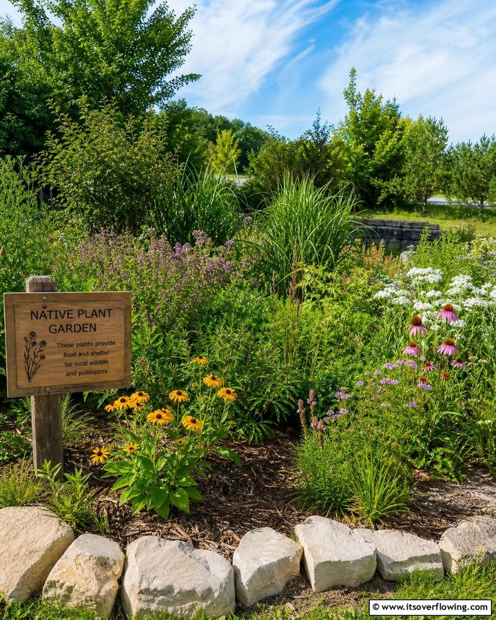 Eco Friendly Native Corner - 21 Corner Garden Ideas for Small Space Greenery