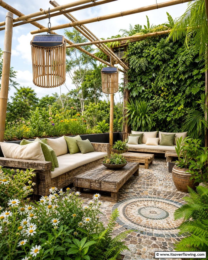Eco Friendly Natural Oasis - 21 Outdoor Living Room Ideas for Relaxation & Entertaining