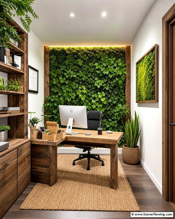 Eco Friendly Office Design - 21 Small Home Office Ideas for Productive Workspaces