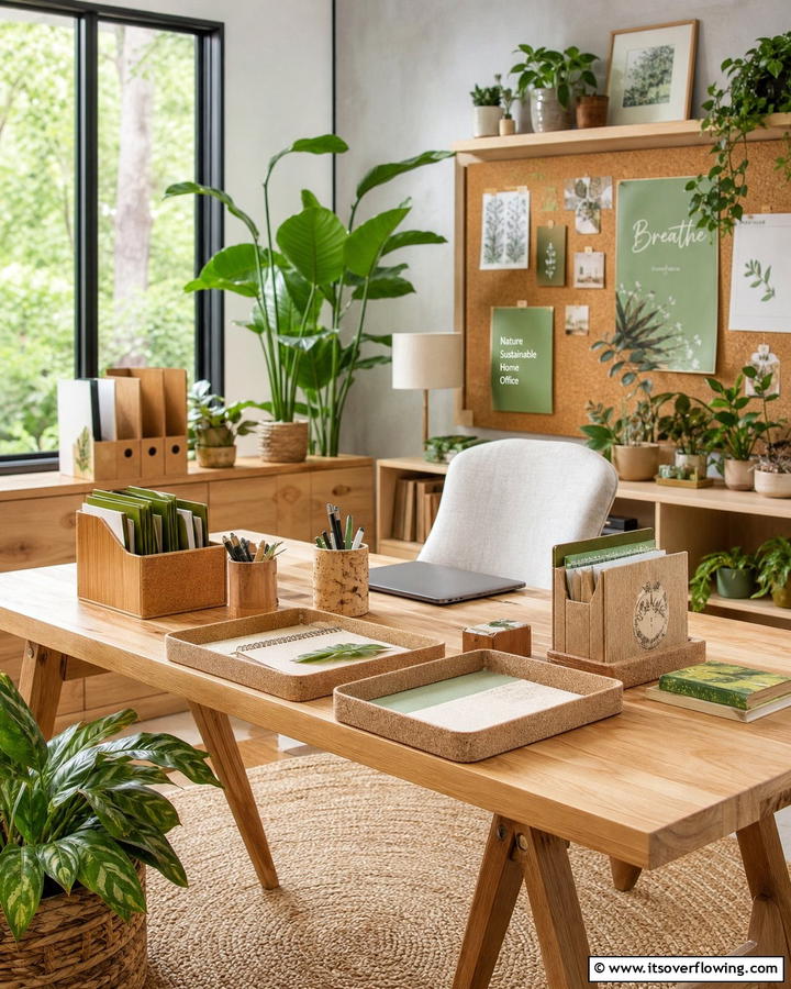 Eco Friendly Organizer Concepts - 21 Desk Organization Ideas for Clutter-Free Workspaces