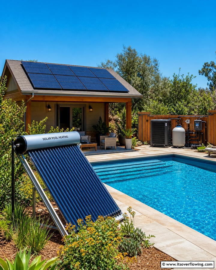 Eco Friendly Pool Heating Options - 21 Budget Backyard Pool Ideas for Affordable Summer Fun