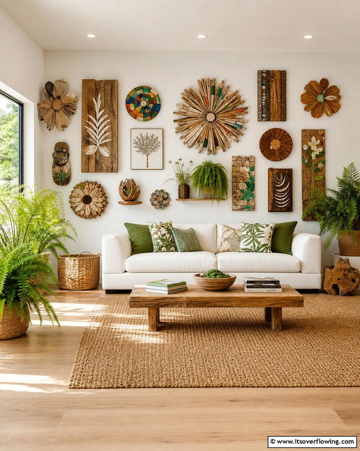 Eco Friendly Recyclable Art - 21 Spring Home Decor Ideas to Refresh Living Spaces