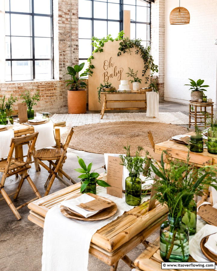 Eco Friendly Recycled Decor - 30 Baby Shower Centerpiece Ideas for Adorable Themes