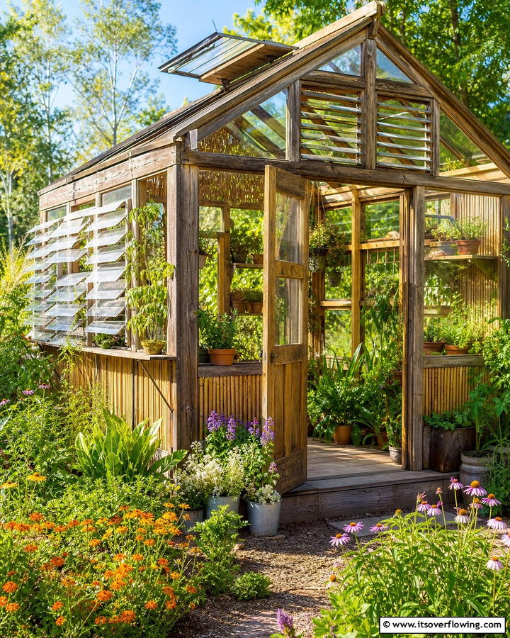 Eco Friendly Retreat - 21 Greenhouse Ideas to Nurture Plants Year-Round