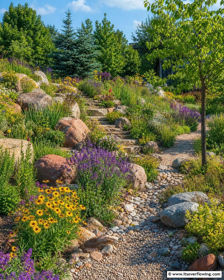 Eco Friendly Rock Garden Design - 21 Rock Garden Designs for Low-Maintenance Landscape Beauty