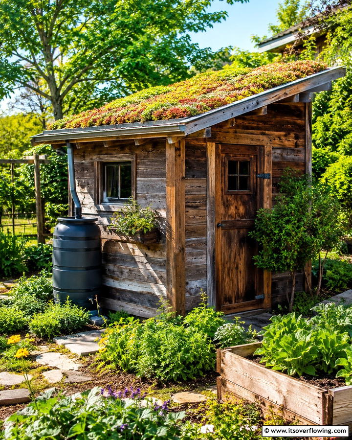 Eco Friendly Shed - 25 Wood Shed Ideas for Functional and Stylish Storage