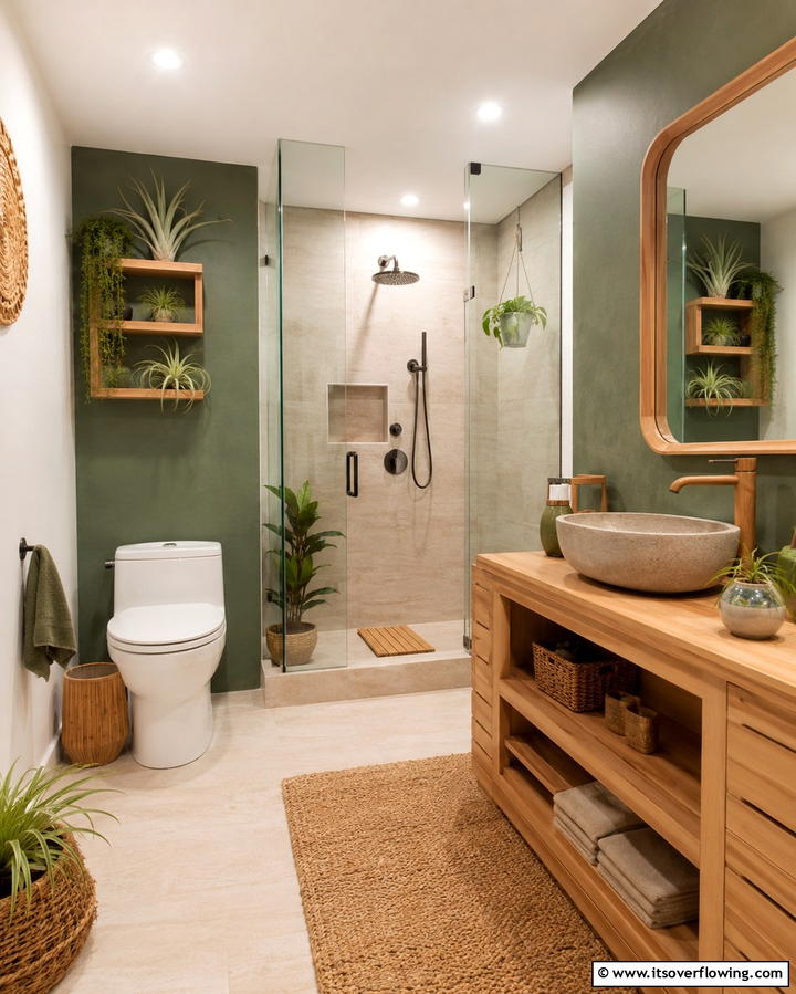 Eco Friendly Solutions - 30 Basement Bathroom Ideas for Small and Functional Spaces