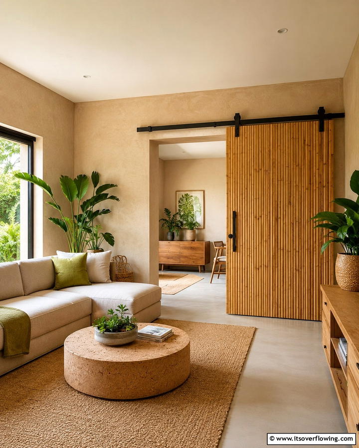 Eco Friendly Sustainable Barn Door - 30 Stylish Barn Door Ideas for Modern Home Organization