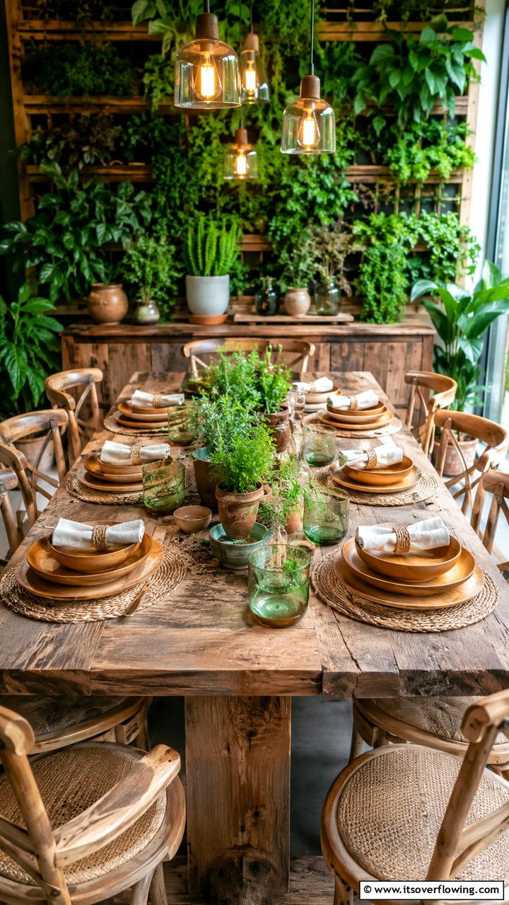 Eco Friendly Sustainable Table Setting - 21 Creative Table Setting Ideas for Every Occasion
