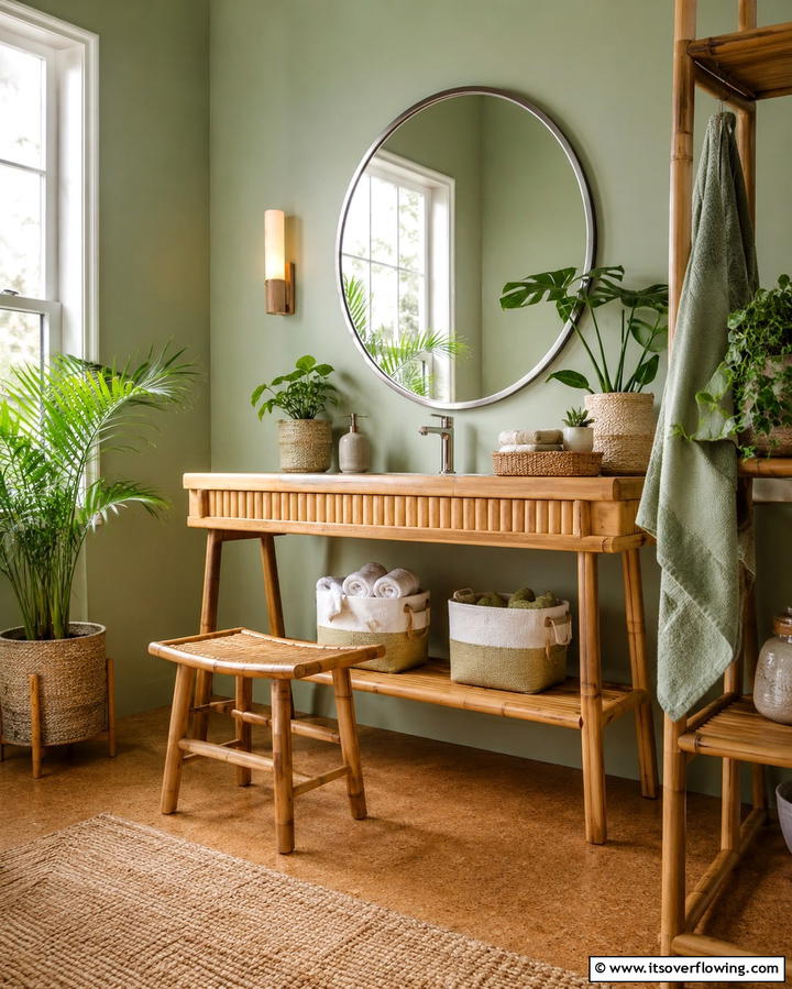 Eco Friendly Sustainable Vanity - 30 Bedroom Vanity Ideas for Chic and Functional Dressing Areas