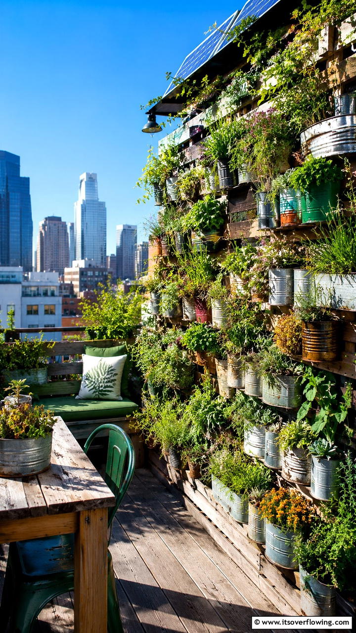 Eco Friendly Vertical Oasis - 21 Space-Saving Vertical Garden Ideas for Urban Living