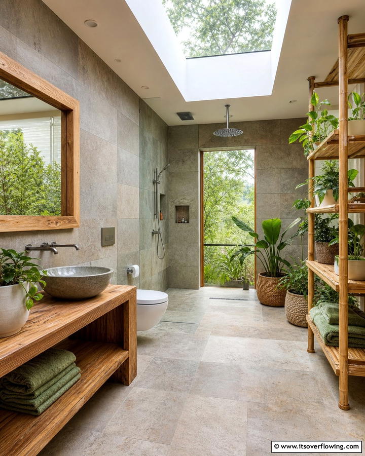 Eco Friendly Wet Room - 30 Modern Wet Room Ideas for Sleek Bathroom Functionality