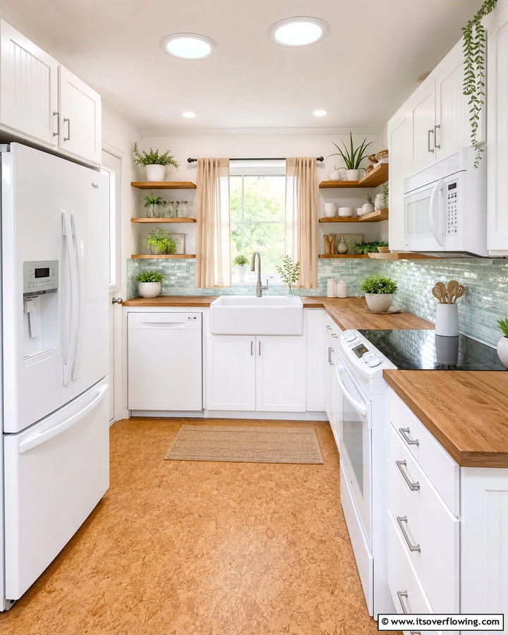 Eco Friendly White Kitchen Design - 21 Kitchen Ideas with White Appliances for a Clean Look