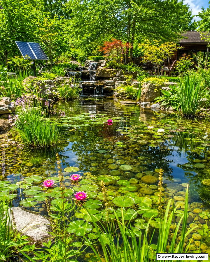 Eco Friendly Wildlife Pond - 30 Backyard Pond Ideas for Serene Water Features