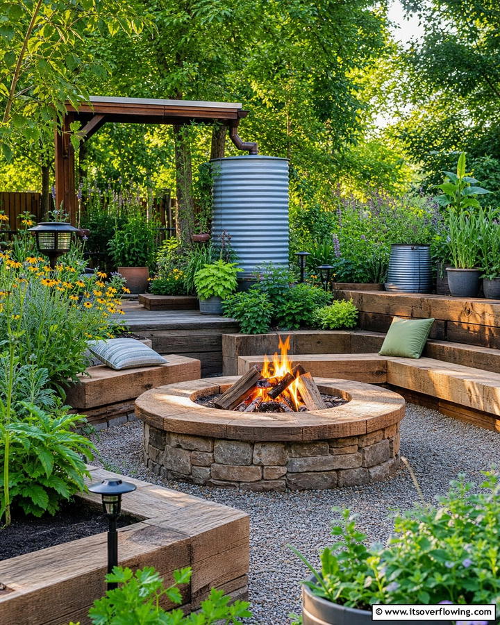 Eco Sustainable Fire Pit - 21 Fire Pit Ideas for Outdoor Gatherings and Cozy Nights
