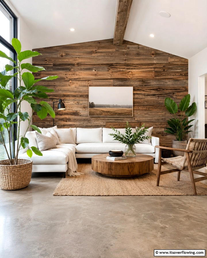 Ecological Wood Revival - 30 Rustic Barnwood Accent Wall Ideas to Transform Your Space