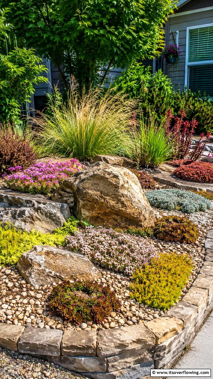 Economical Rock and Soil Garden - 30 Budget Small Garden Ideas to Transform Outdoor Space