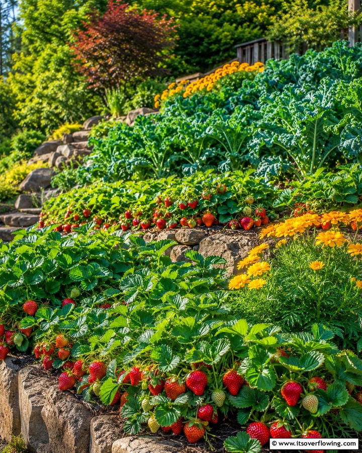 Edible Landscaping - 25 Terraced Garden Ideas for Sloped Landscapes