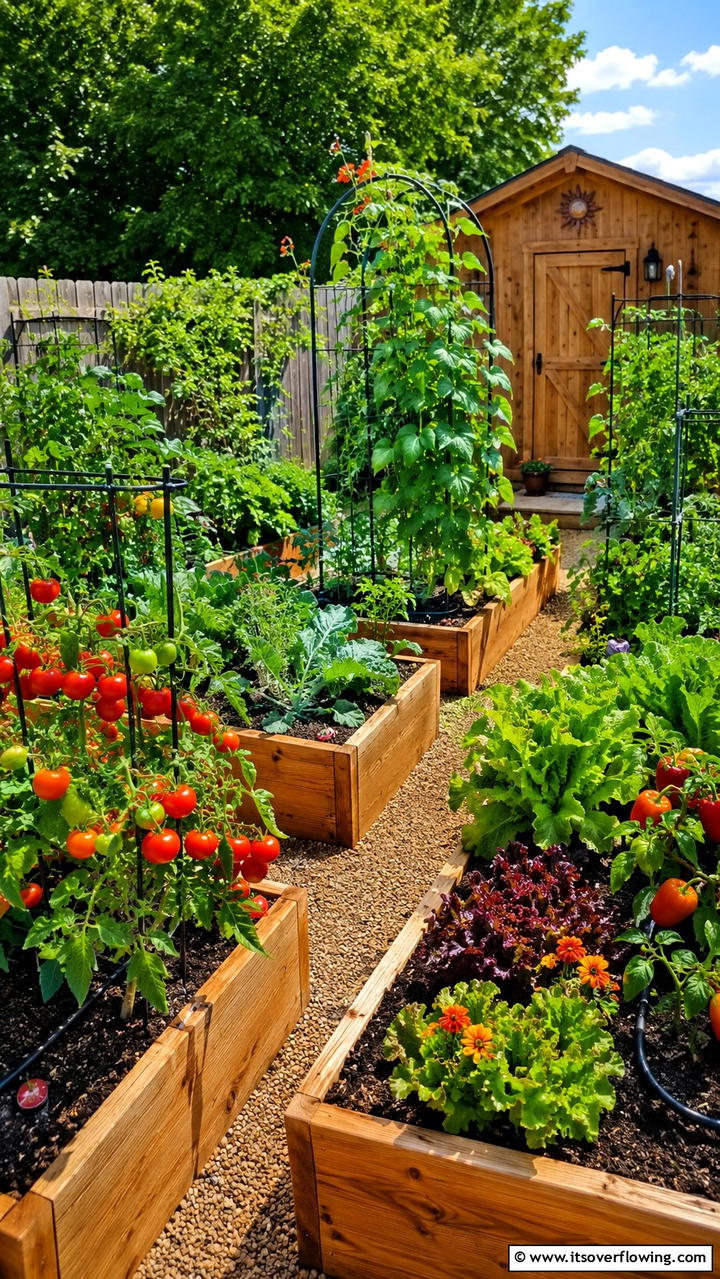 Edible Vegetable Garden - 30 Garden Ideas- Inspiring Designs for Every Season