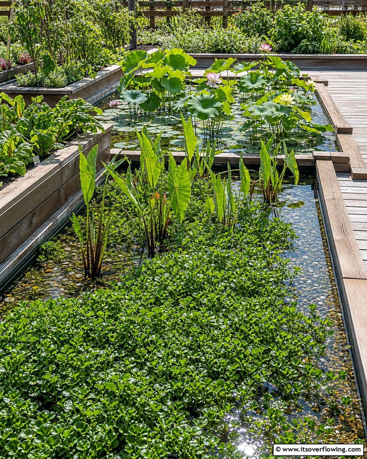 Edible Water Plants - 25 Pond Landscaping Ideas for a Tranquil Backyard