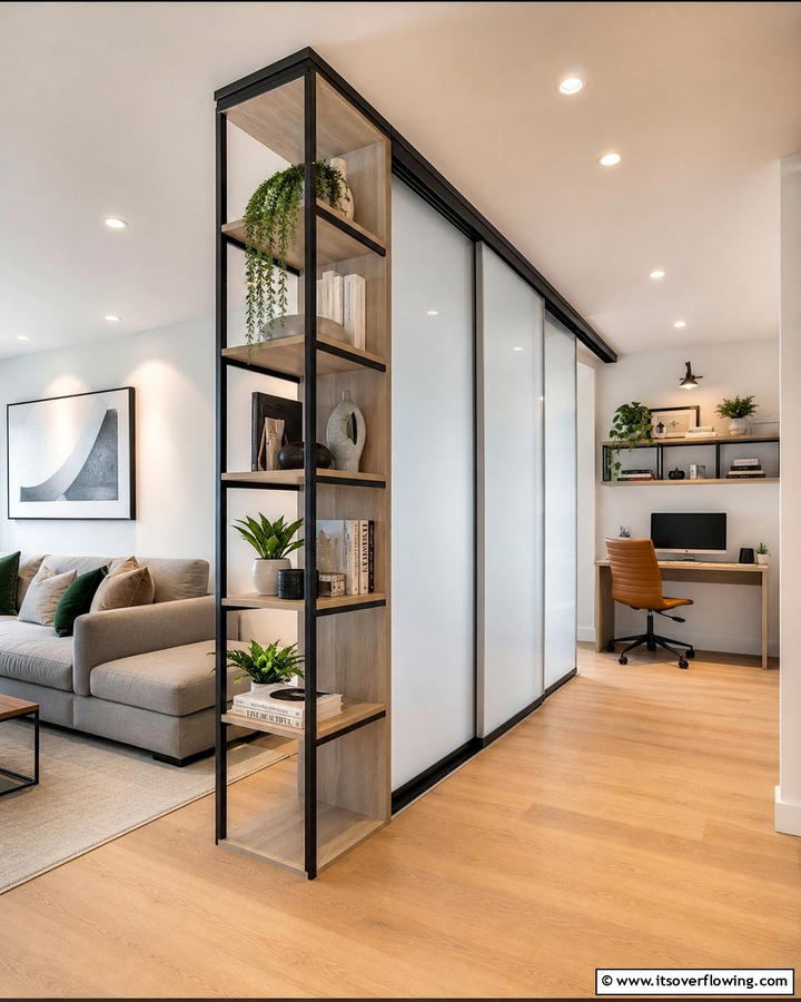 Efficient Room Dividers - 21 Small Apartment Living Room Ideas for Compact Spaces