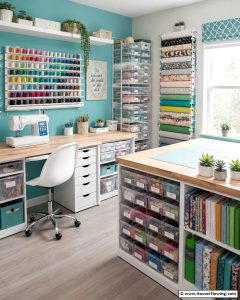 25 Sewing Room Ideas for Crafters and Hobbyists