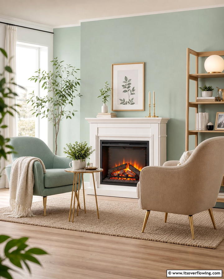 Electric Fireplaces for Convenience and Safety - 25 Small Living Room Fireplace Ideas for Cozy Homes