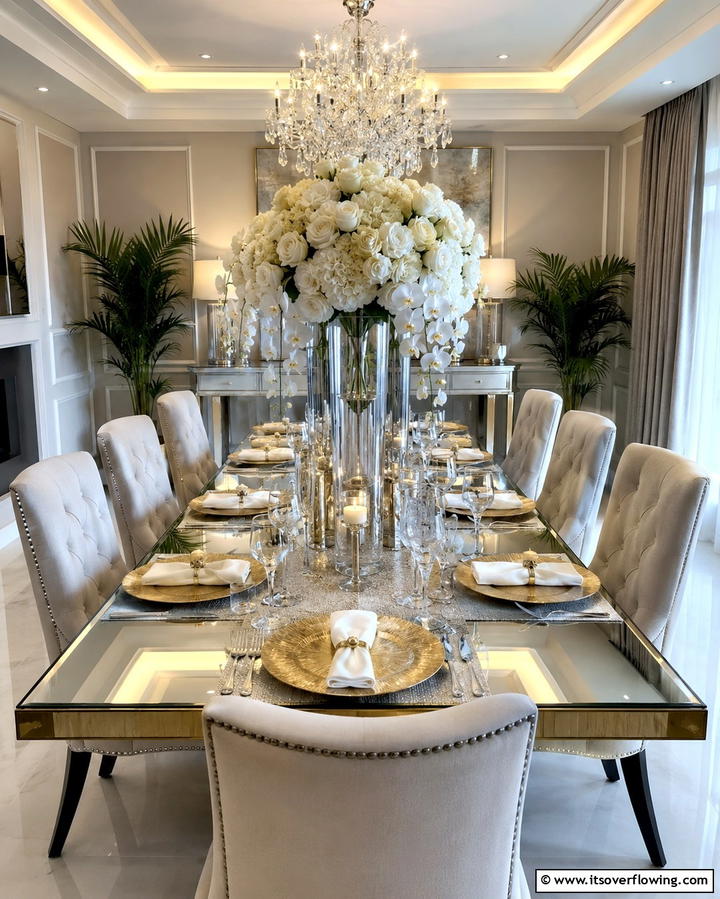 Elegant Anniversary Table Setting - 30 10 Year Wedding Anniversary Ideas for Romance