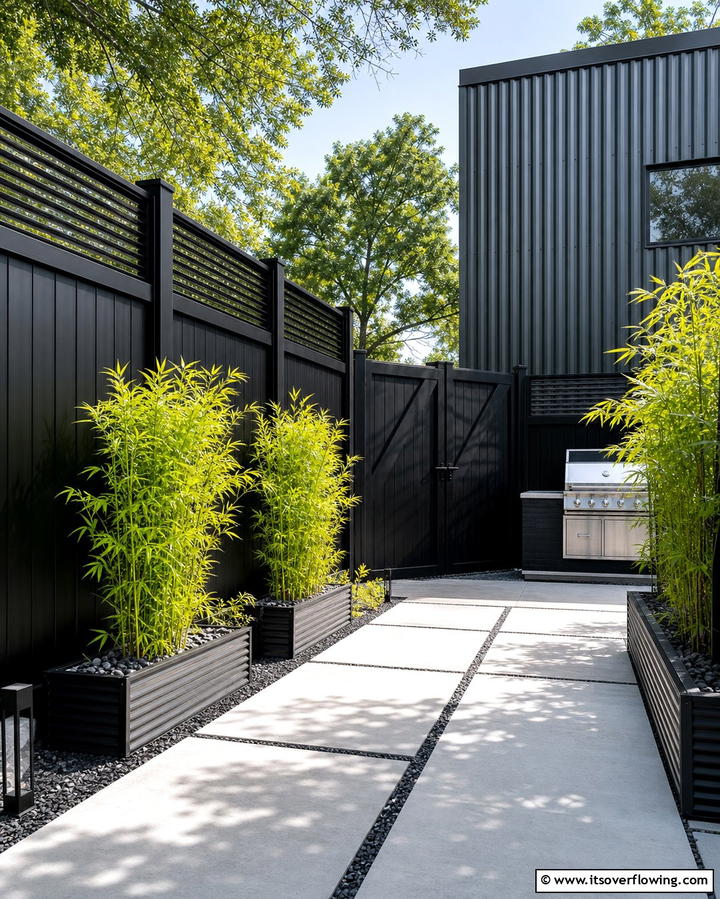 Elegant Black Vinyl FenceOne - 25 Vinyl Fence Colors to Enhance Your Outdoor Space