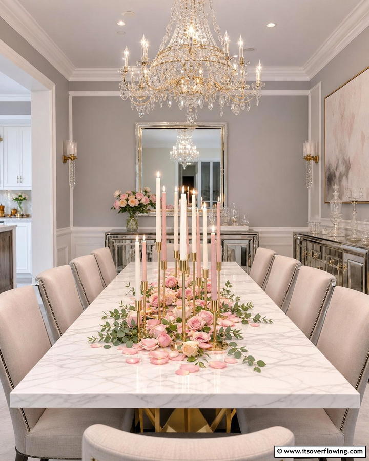 Elegant Candle Ensemble - 21 Dining Table Centerpiece Ideas for Every Season