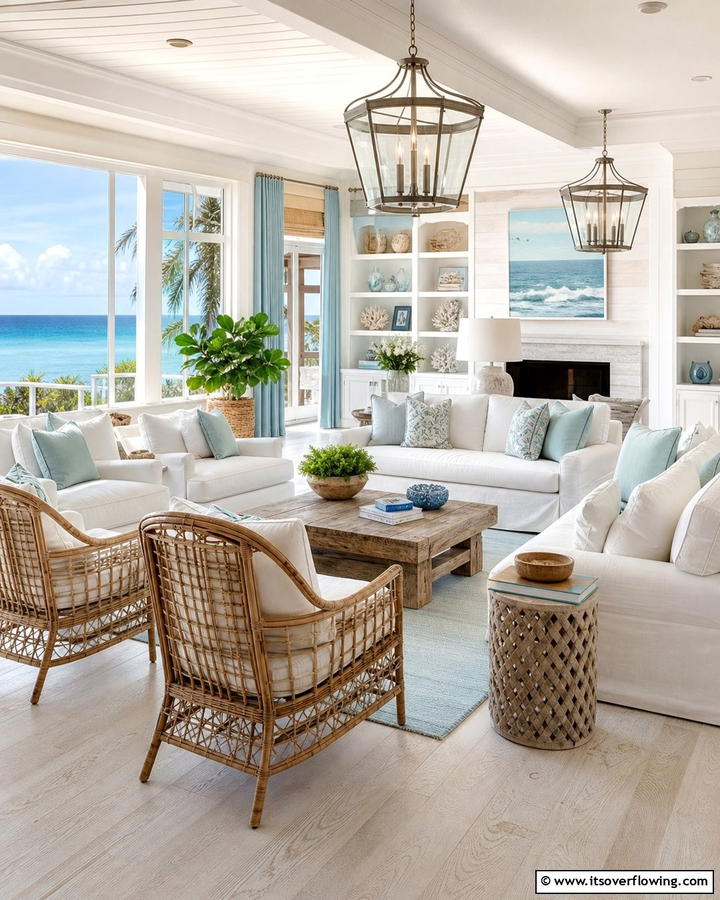 Elegant Coastal Furniture - 21 Beach House Decor Ideas for a Coastal-Inspired Home Retreat