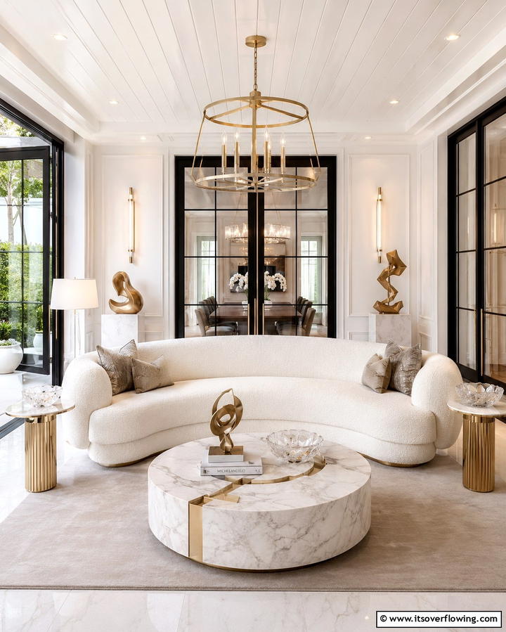 Elegant Entertaining Space - 30 Enclosed Porch Ideas for Year-Round Outdoor Living Comfort