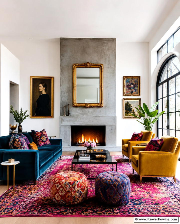 Elegant Flooring Trends - 30 Glam Interior Design Ideas for Luxurious Homes
