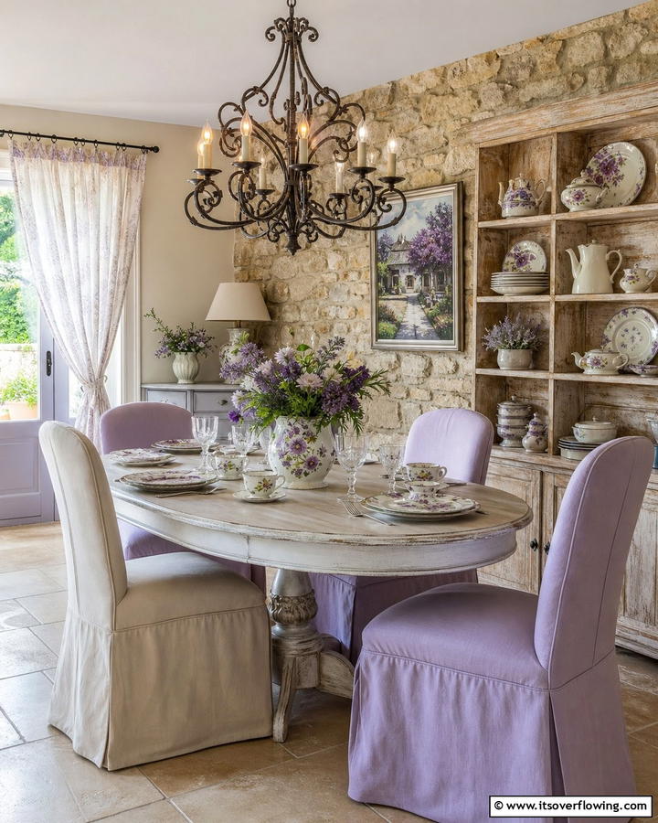 Elegant French Country Allure - 21 Luxury Dining Room Ideas for Elegant Entertaining
