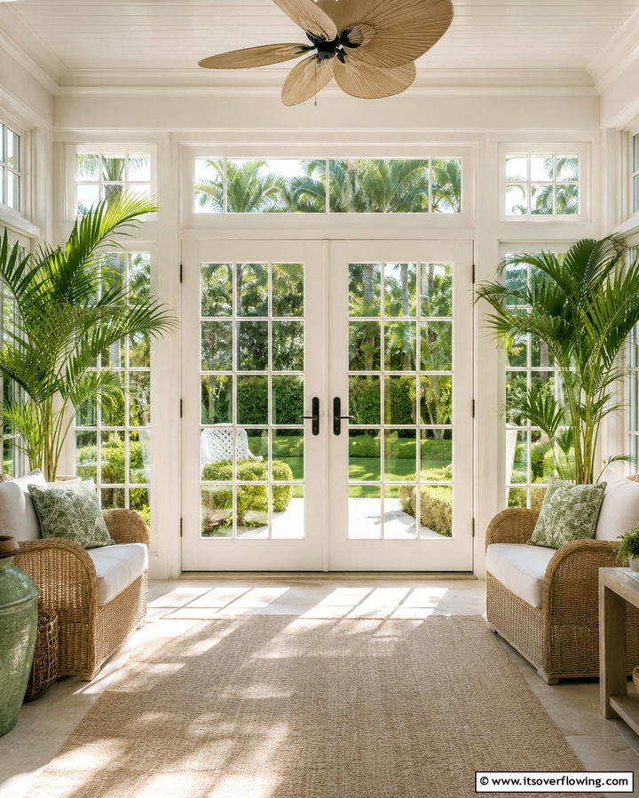 Elegant French Doors - 25 French Interior Design Ideas for Elegant Living