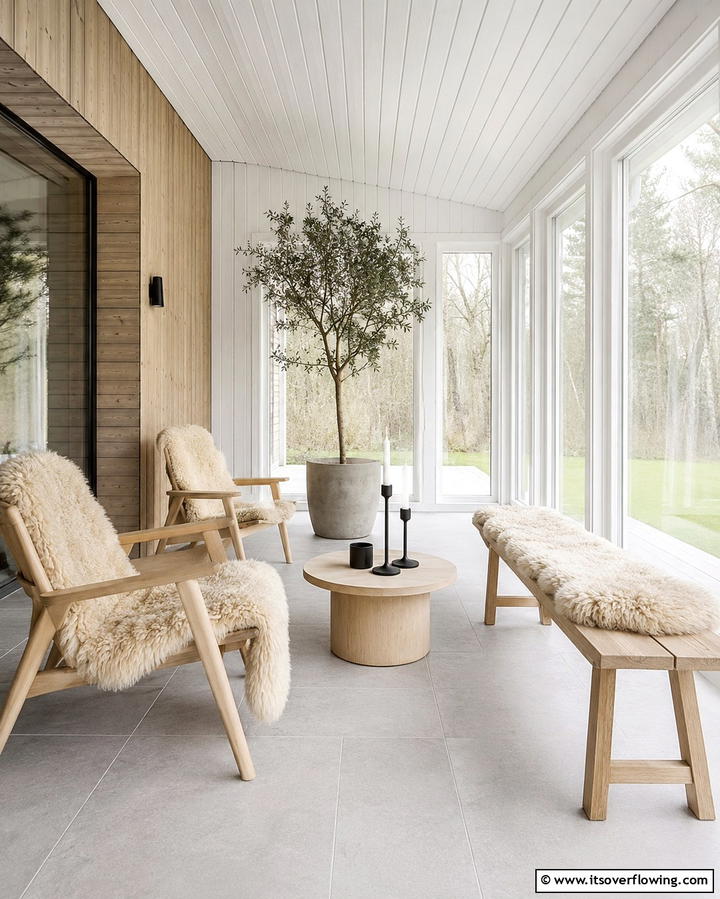 Elegant Vintage Charm - 30 Enclosed Porch Ideas for Year-Round Outdoor Living Comfort