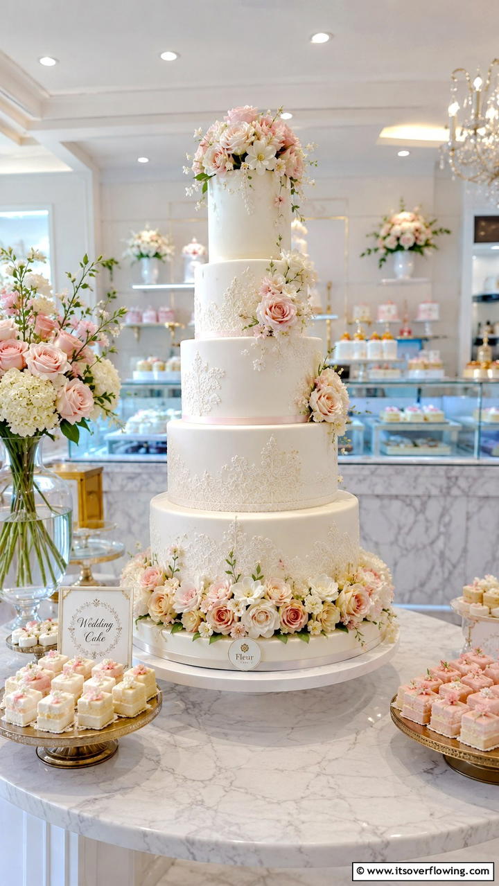 Elegant Wedding Cake Designs - 30 Bridgerton Wedding Ideas for Regency-Inspired Celebrations