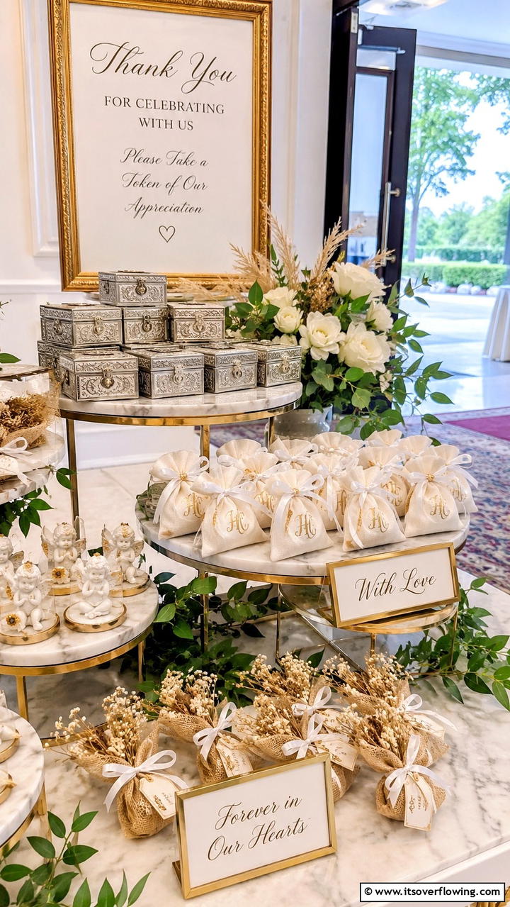 Elegant Wedding Tokens - 30 Bridgerton Wedding Ideas for Regency-Inspired Celebrations
