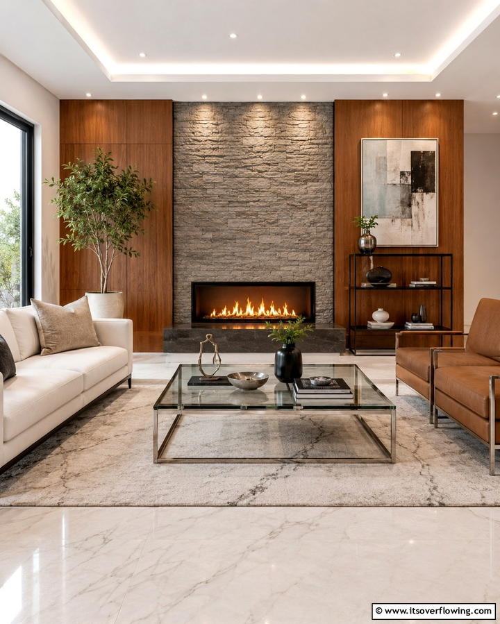 Elemental Integration - 30 Feng Shui Living Room Layouts for Harmony & Flow