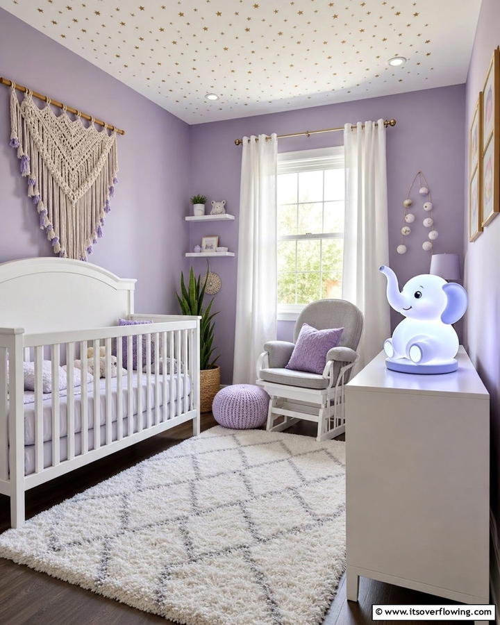 Elephant Nightlights for Gentle Illumination - 20 Elephant Nursery Ideas for a Whimsical Space