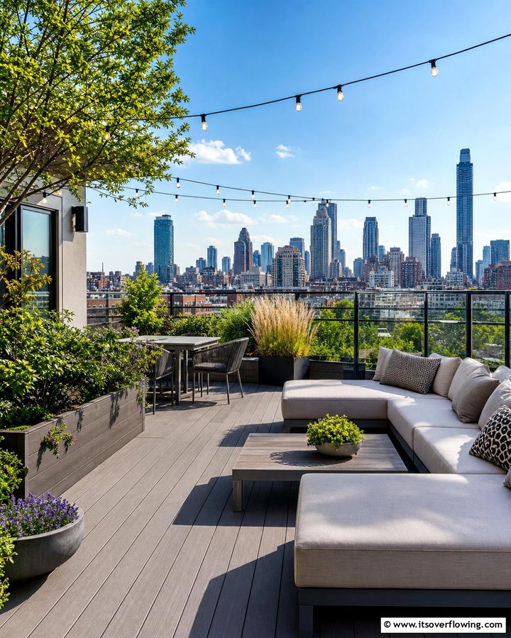 Elevated Urban Oasis - 21 Second Floor Deck Ideas for Elevated Outdoor Living
