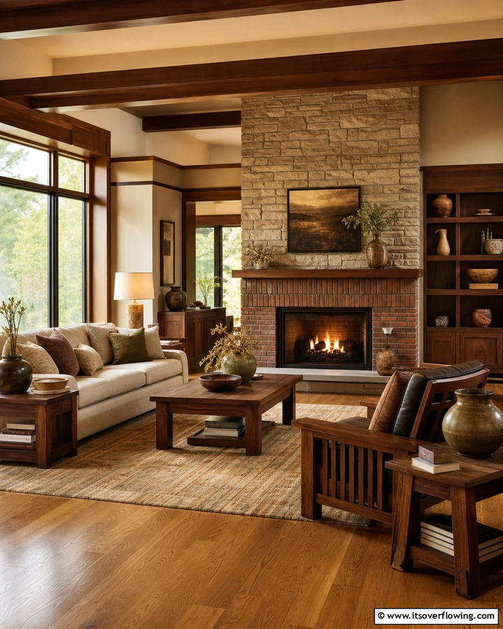 Embrace Natural Materials - 20 Prairie-style Interior Design Ideas for a Cozy Home