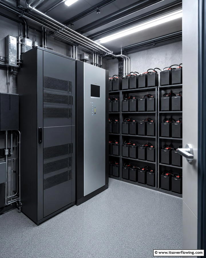Emergency Power Supply for Uninterrupted Functionality - 25 Safe Room Ideas for Maximum Security and Comfort