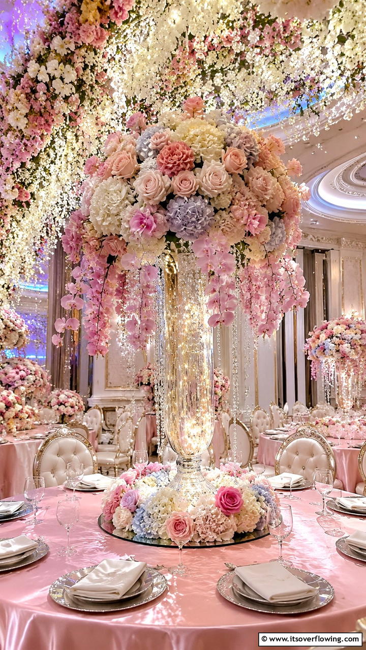Enchanted Fairy Tale Vases - 21 Stunning Wedding Centerpiece Ideas for Table Decor