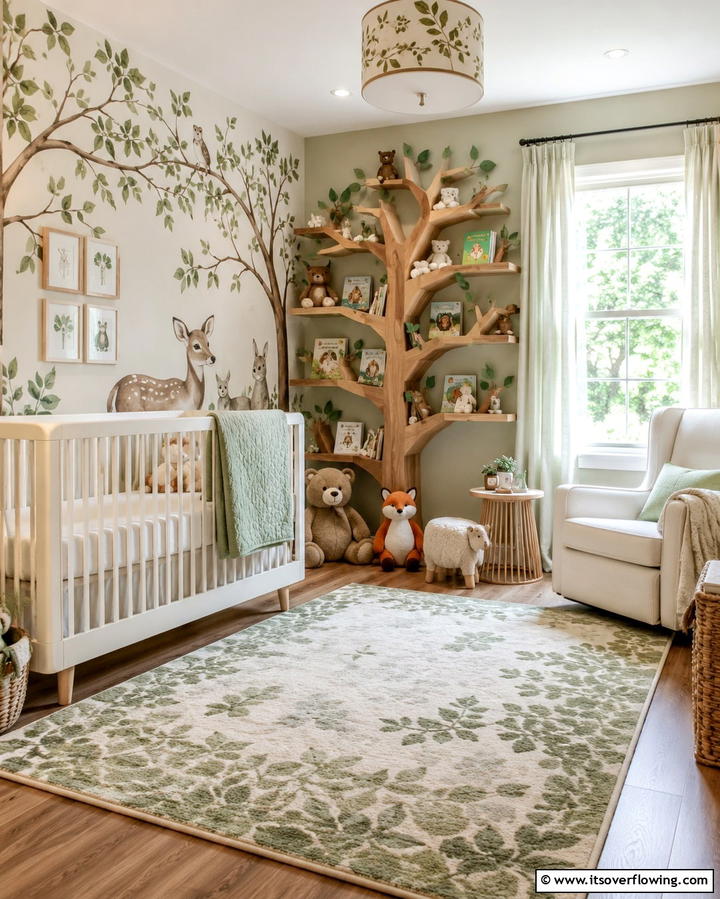 Enchanted Forest Theme - 25 Princess Nursery Ideas for a Magical Baby Room