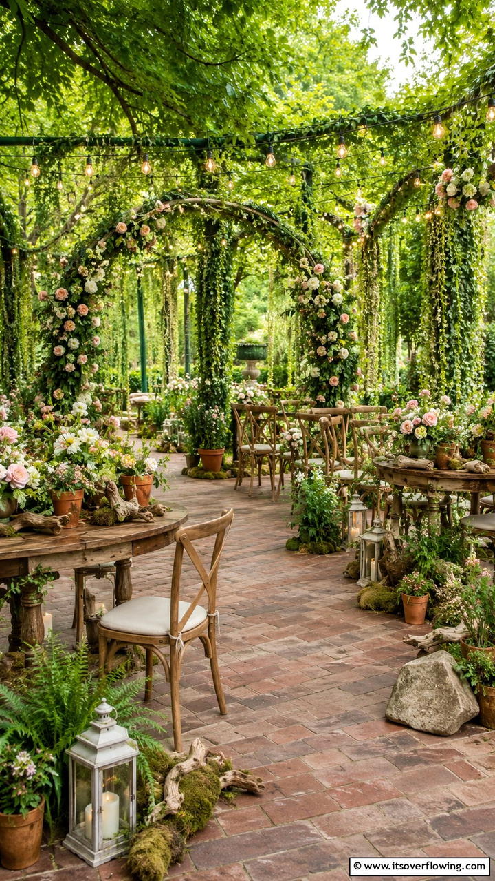 Enchanted Garden Elements - 21 Elegant Wedding Decoration Ideas for a Memorable Event
