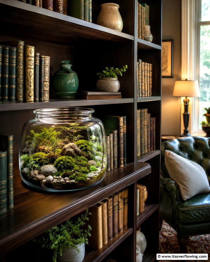 Enchanted Moss Terrarium - 30 Creative Terrarium Ideas for Indoor Gardening Enthusiasts
