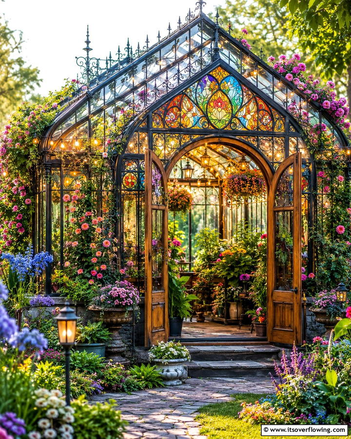 Enchanting Fairy Tale Greenhouse - 25 Fantasy Greenhouse Ideas for a Magical Garden Escape
