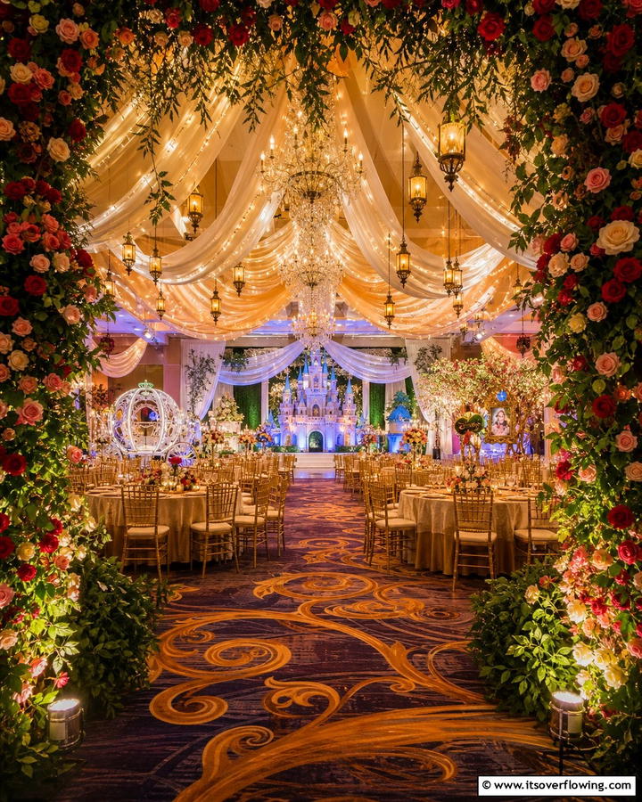 Enchanting Reception Decor - 30 Magical Disney Wedding Ideas for Your Dream Day